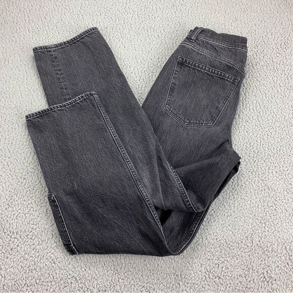 American Eagle Stretch Super High-Rise Baggy Straight Cargo Jean  | Size: 2  Reg - Picture 6 of 15